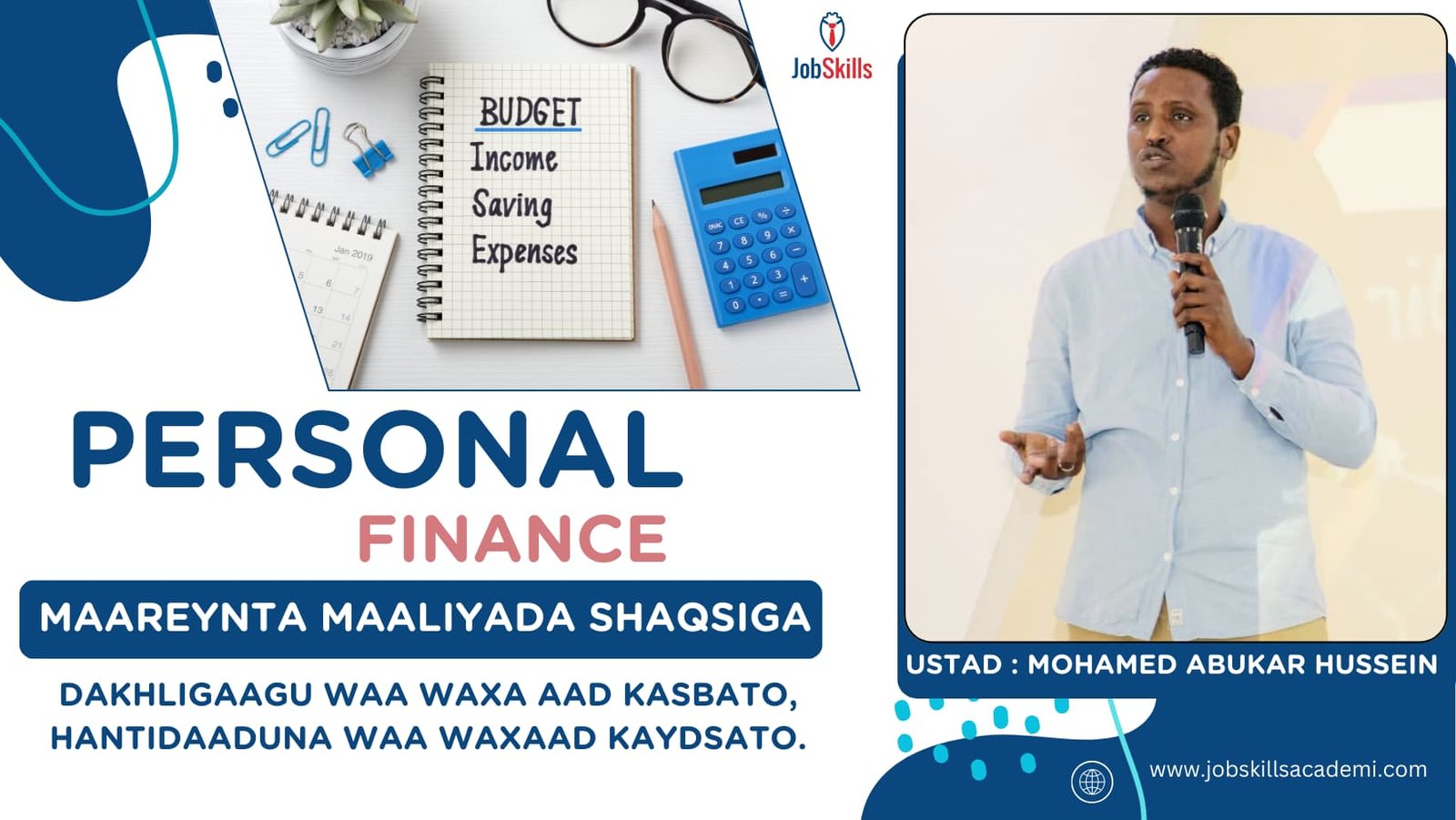 Koorsada Maareynta Maaliyadda Shakhsiga (Personal Finance)